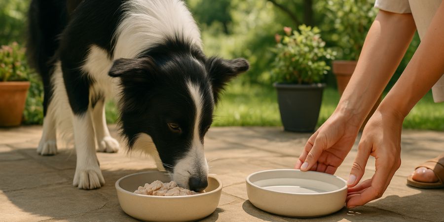 Sicherer und abwechslungsreicher Rationsplan für Hunde mit empfindlichem Magen